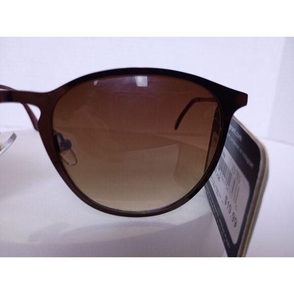 Foster Grant City Collection Bronze Metal Frame / Brown fade lens Sunglasses - Picture 11 of 13